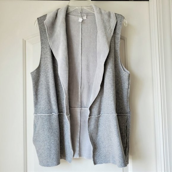 Cable & Gauge Jackets & Blazers - Cable & Gauge Raw Edge Vest L